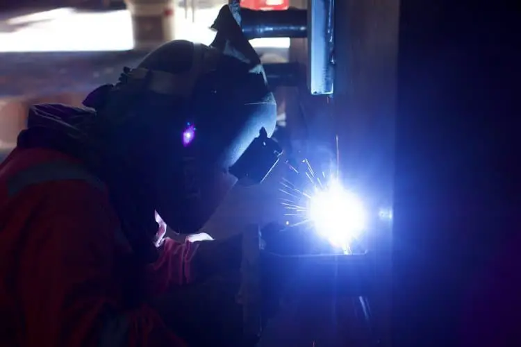 can you weld with sunglasses?  welding flash is a sunburn on your eyes