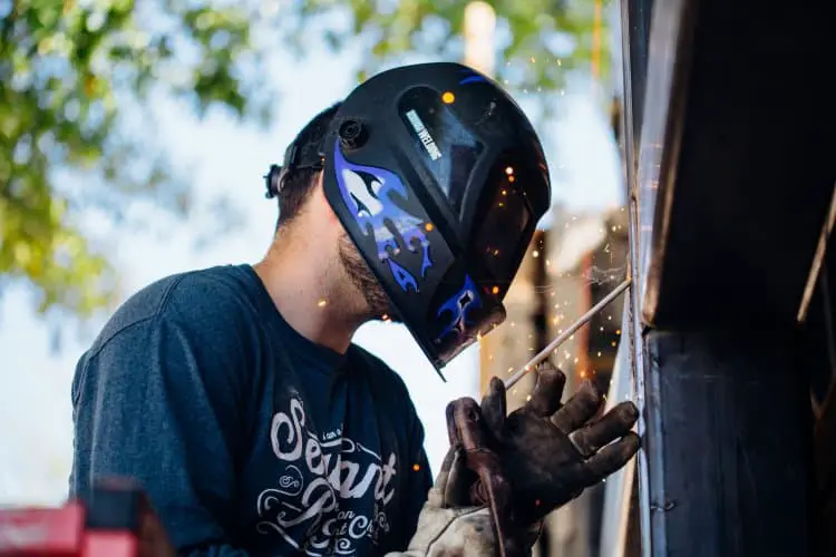 Auto-darkening welding helmets can work very well when used properly