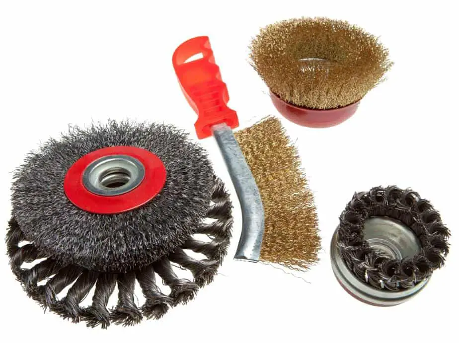 Clean Your Base Metals with wire brushes